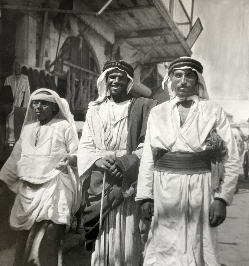 Drei Männer in Jaffa