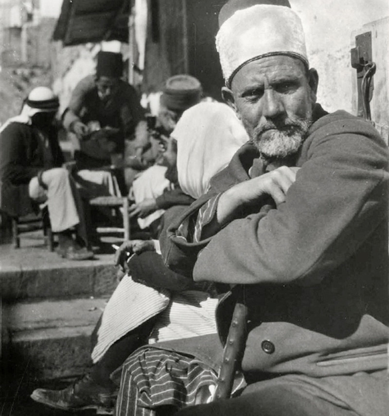 Arabischer Händler in Jerusalem